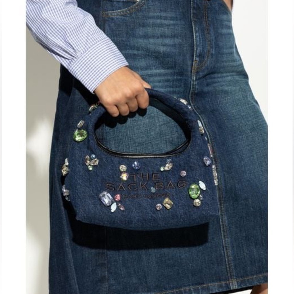 Marc Jacobs The Sack Bag in Gem Denim bag - Picture 9 of 9